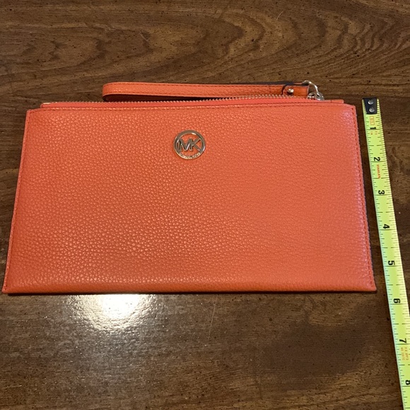 Michael Kors Orange Wristlet - Picture 6 of 6